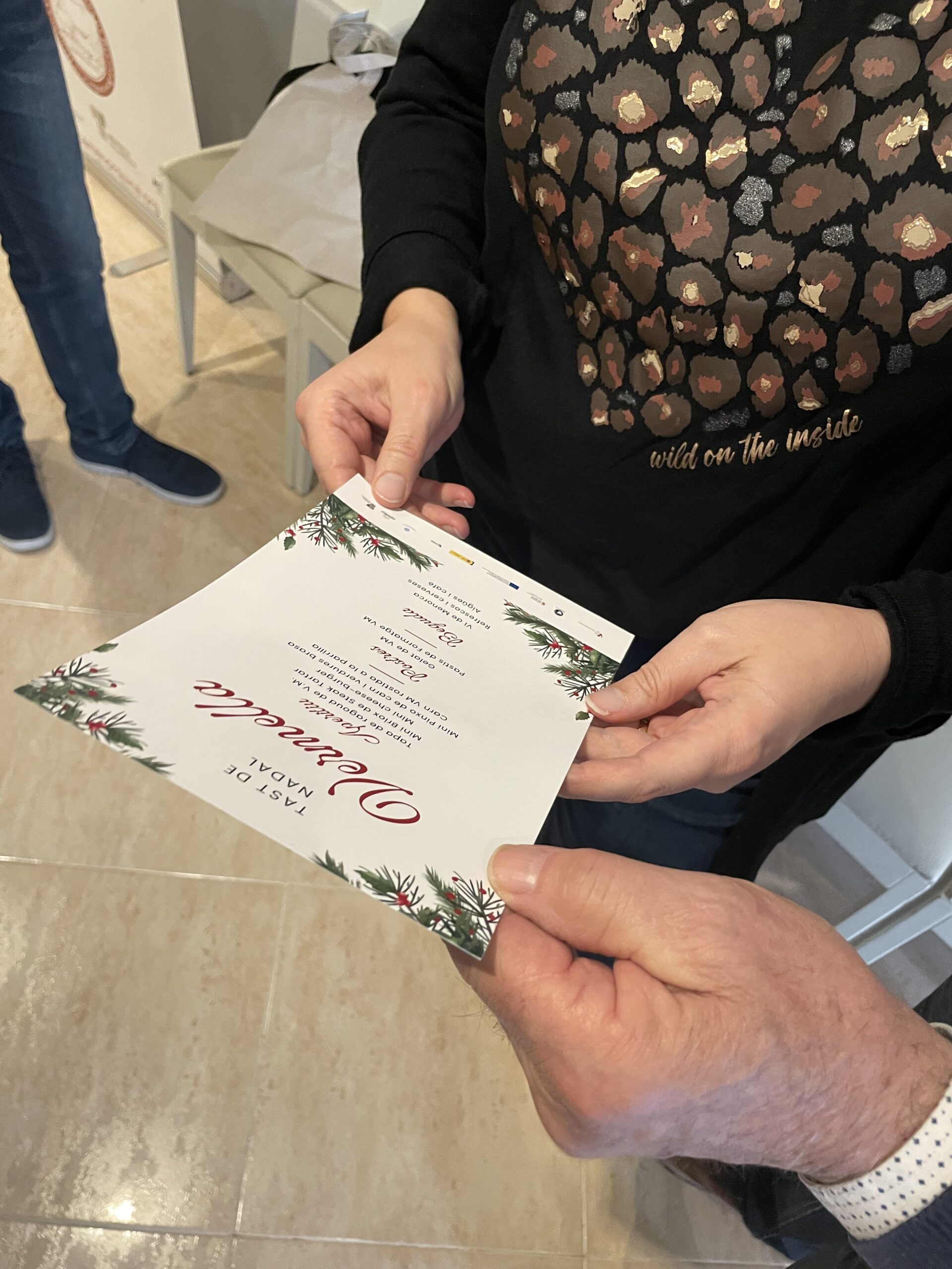 Donant a conèixer la Vermella Menorquina per Nadal